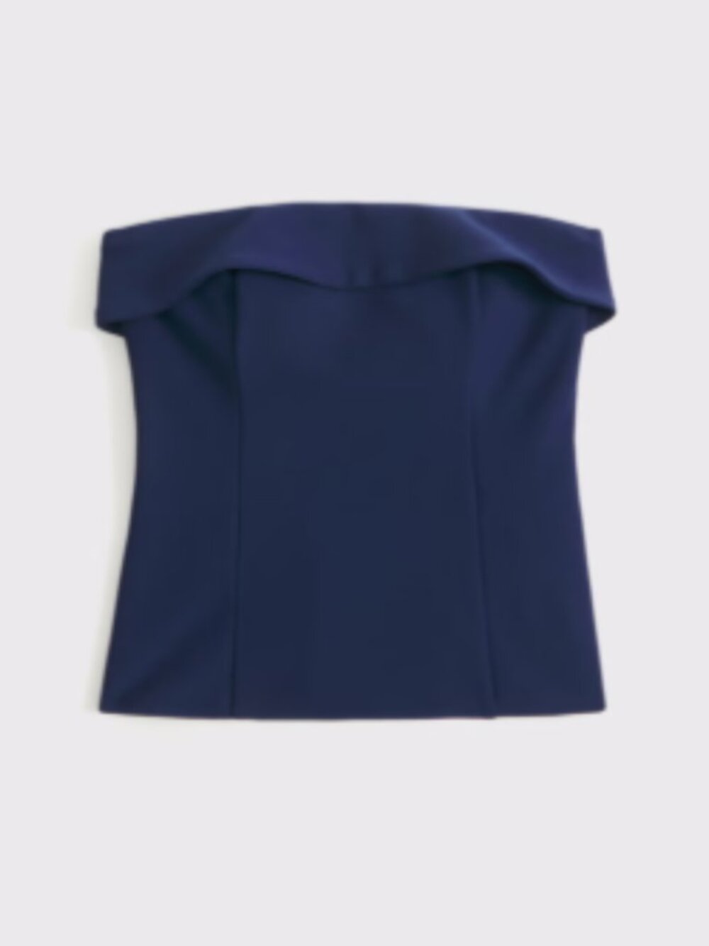 NWT Abercrombie & Fitch Bra- Free Strapless Top- Midnight Blue - Picture 3 of 9